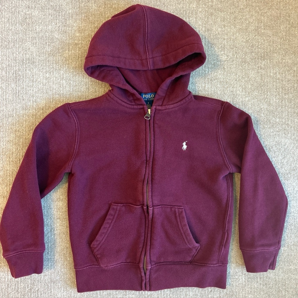Polo by Ralph Lauren Kids Burgundy Hoodie